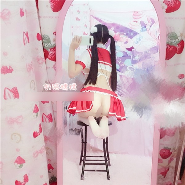 【极品推荐】极品粉穴@福利姬@微博网红@奶猫糯糯(糯糯酱)之最爱红色小短裙 粉嫩小PP(41P/3V/123MB) COSPLAY-第3张