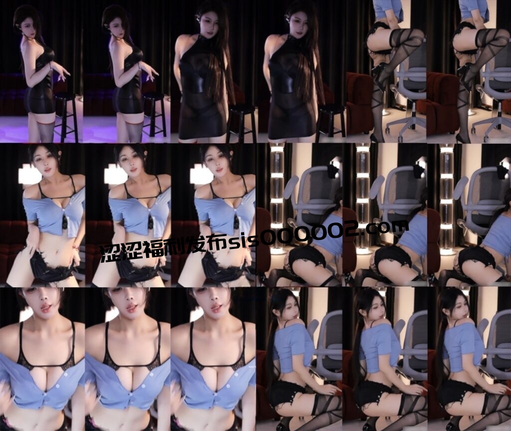 【斗鱼 艺瑟妃】尺度福利 透视连衣裙透内衣透丁热裤屁股蛋【5V】【1.36G】