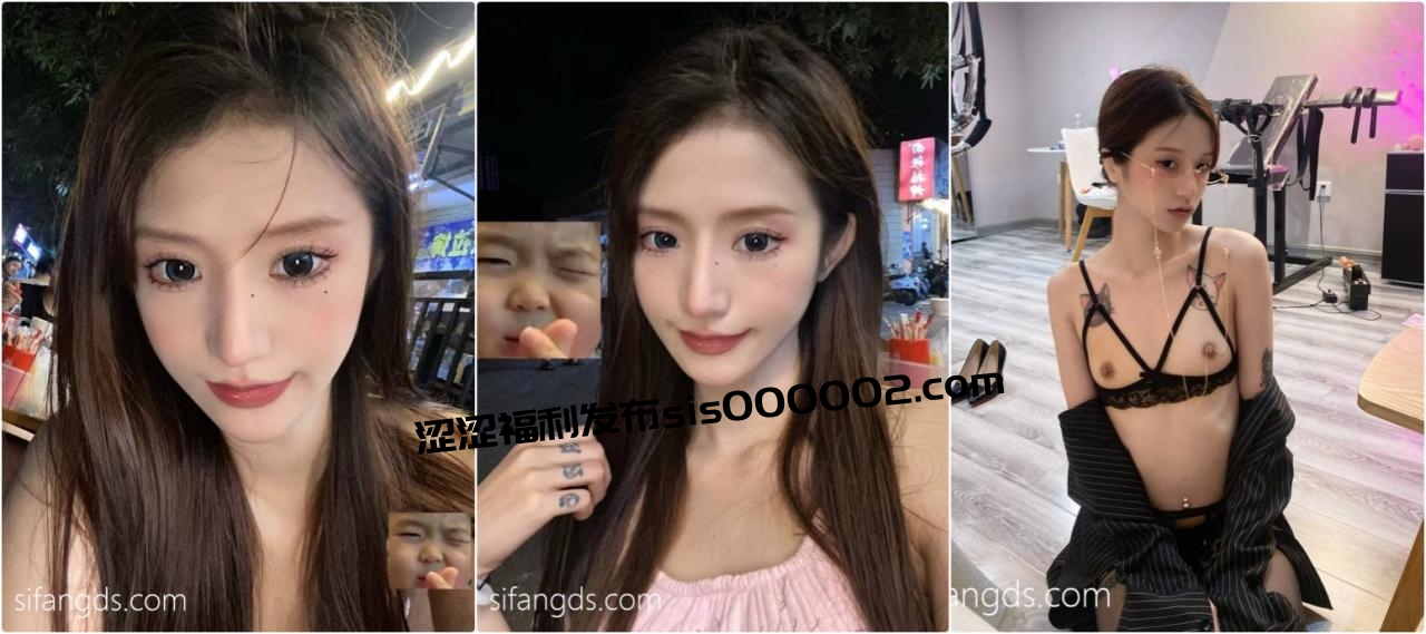 【原档泄密】露脸才是王道 极品颜值情侣啪啪私拍泄密，金丝眼镜娘戴上项圈狗链 高贵又淫荡，超级反差母狗