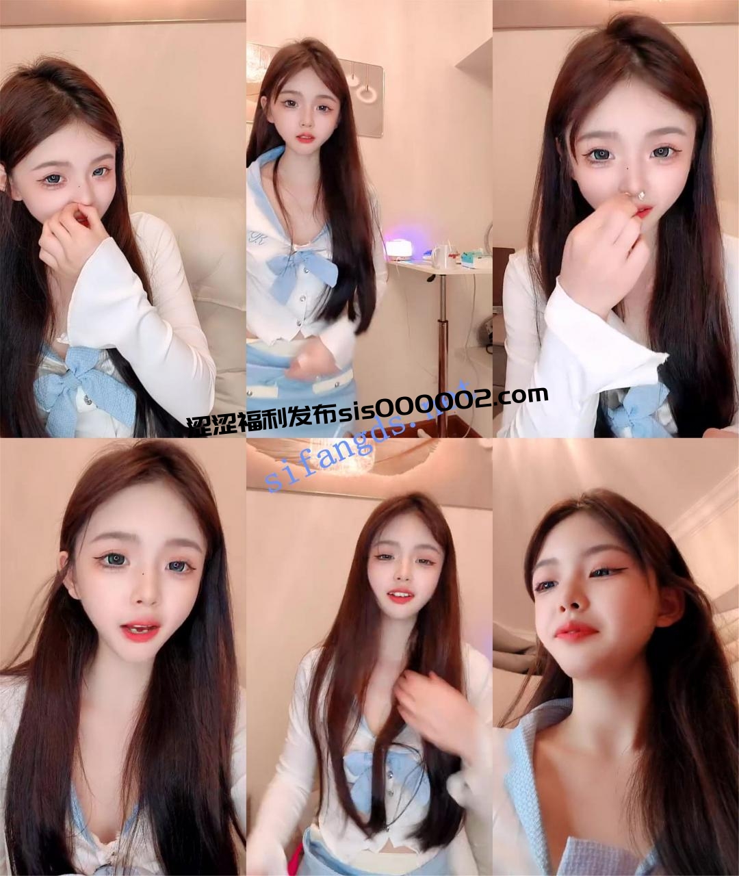 清纯学妹下海~【小懒猫】超甜美~脱衣秀~道具自慰直入花心