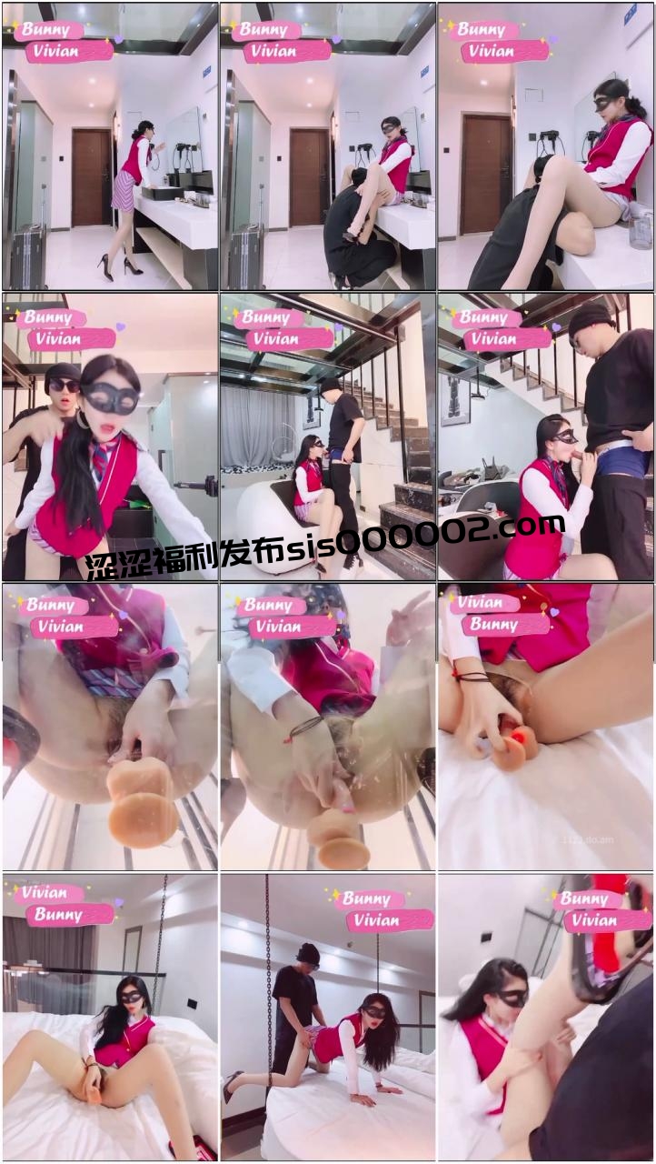 绝美高颜值逆天长腿女神『Vivian』南航空姐淫靡的私生活，抚媚身材制服简直比空姐还有气质，超美肉丝大长腿扶腰后入