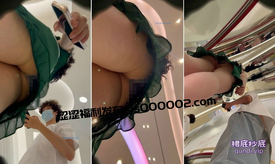 【 KFC-134 】⭐⭐长裙靓女和男友逛街.窄内在翘臀夹缝中生存【601M】