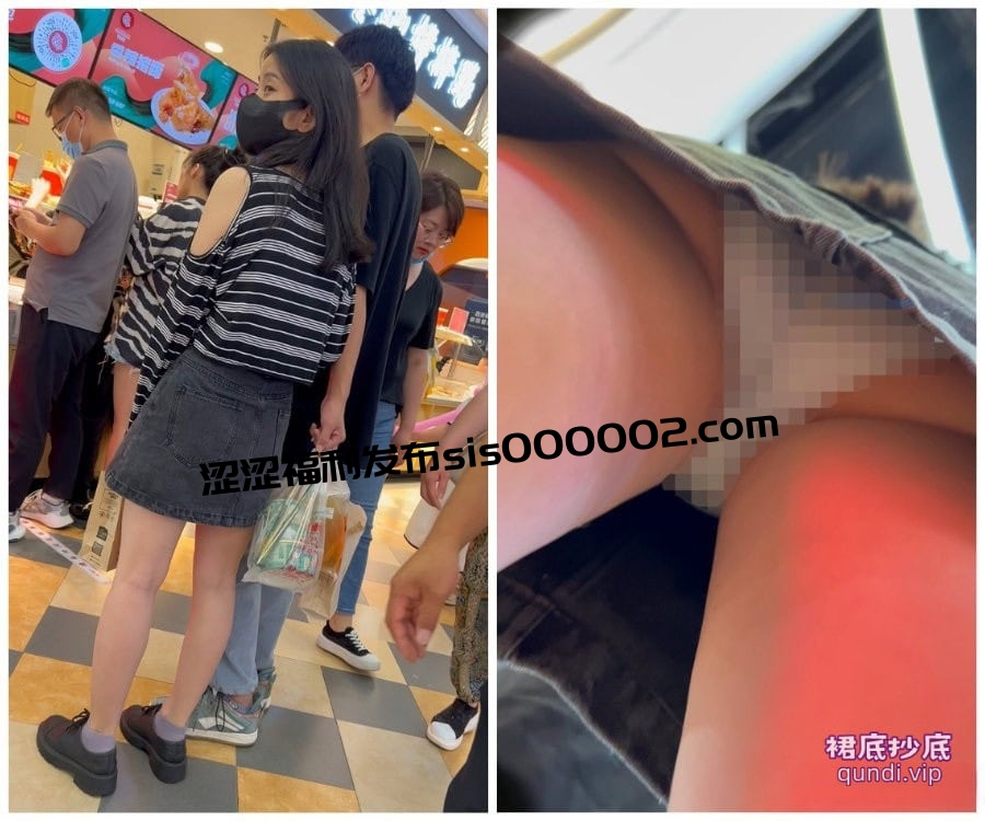 【 KFC-147 】⭐短裙靓女和男友逛街。白色无痕内内有够性感【620M】