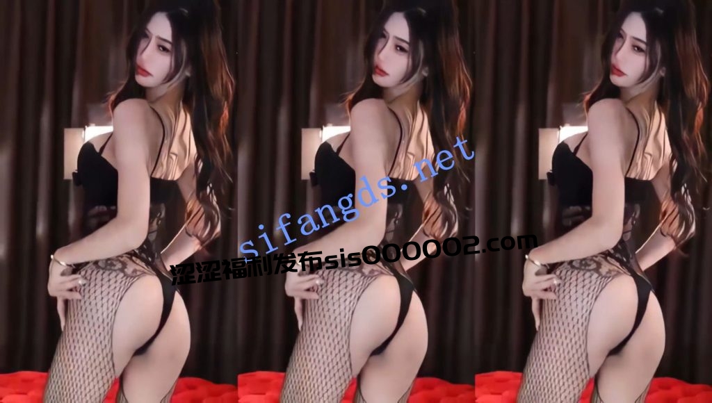 【虎牙】长腿兮兮！鱼网丁字抖臀特写定制（3V）首发【3V】【463M】